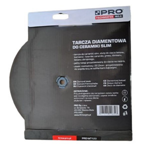 TARCZA DIAMENTOWA  230 x2,0x10,22,2mm  Slim PRO